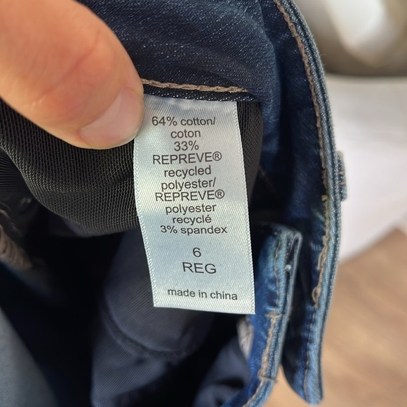 M jeans everflex size 6 super skinny high rise curvy jeans - Picture 7 of 7